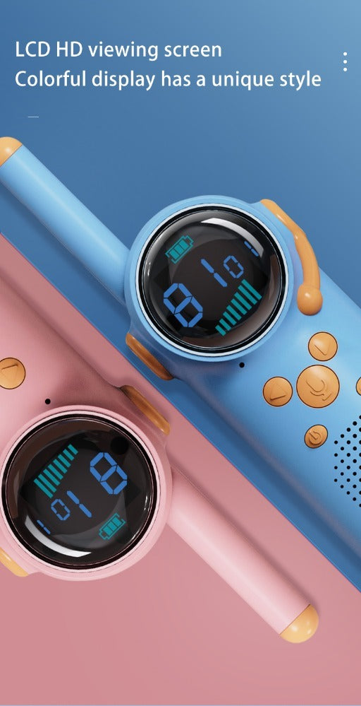 Blue And Pink Walkie-talkies - Two Packs