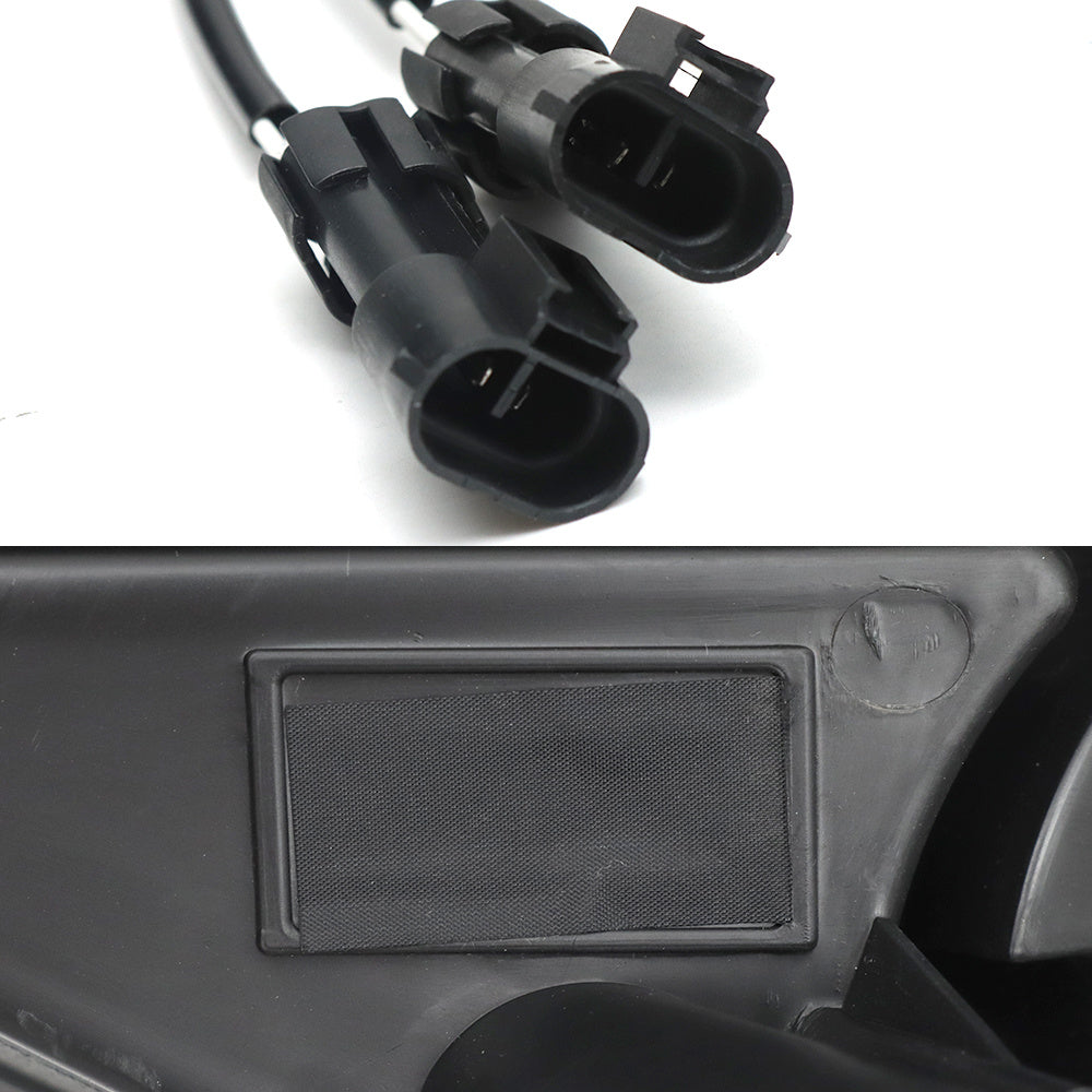 For 2008-2017 Freightliner Cascadia Black LED Headlight Headlamp Right Passenger