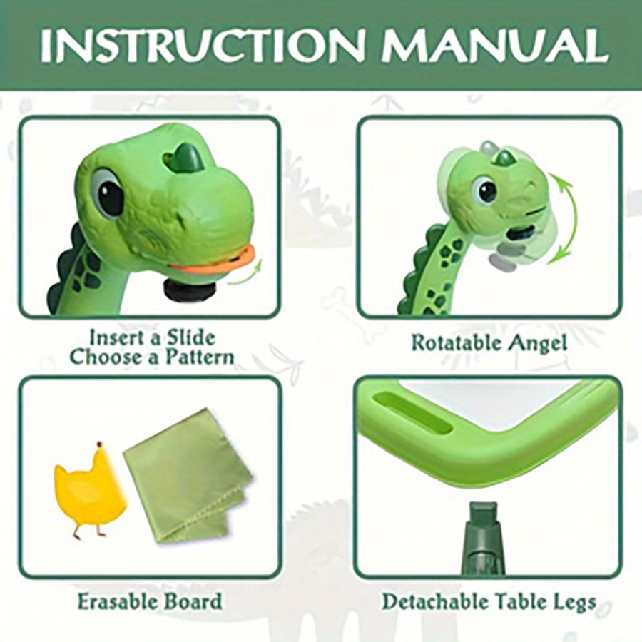 Refresh Your Space With Smart Projection Painting Machine And Dinosaur Elements