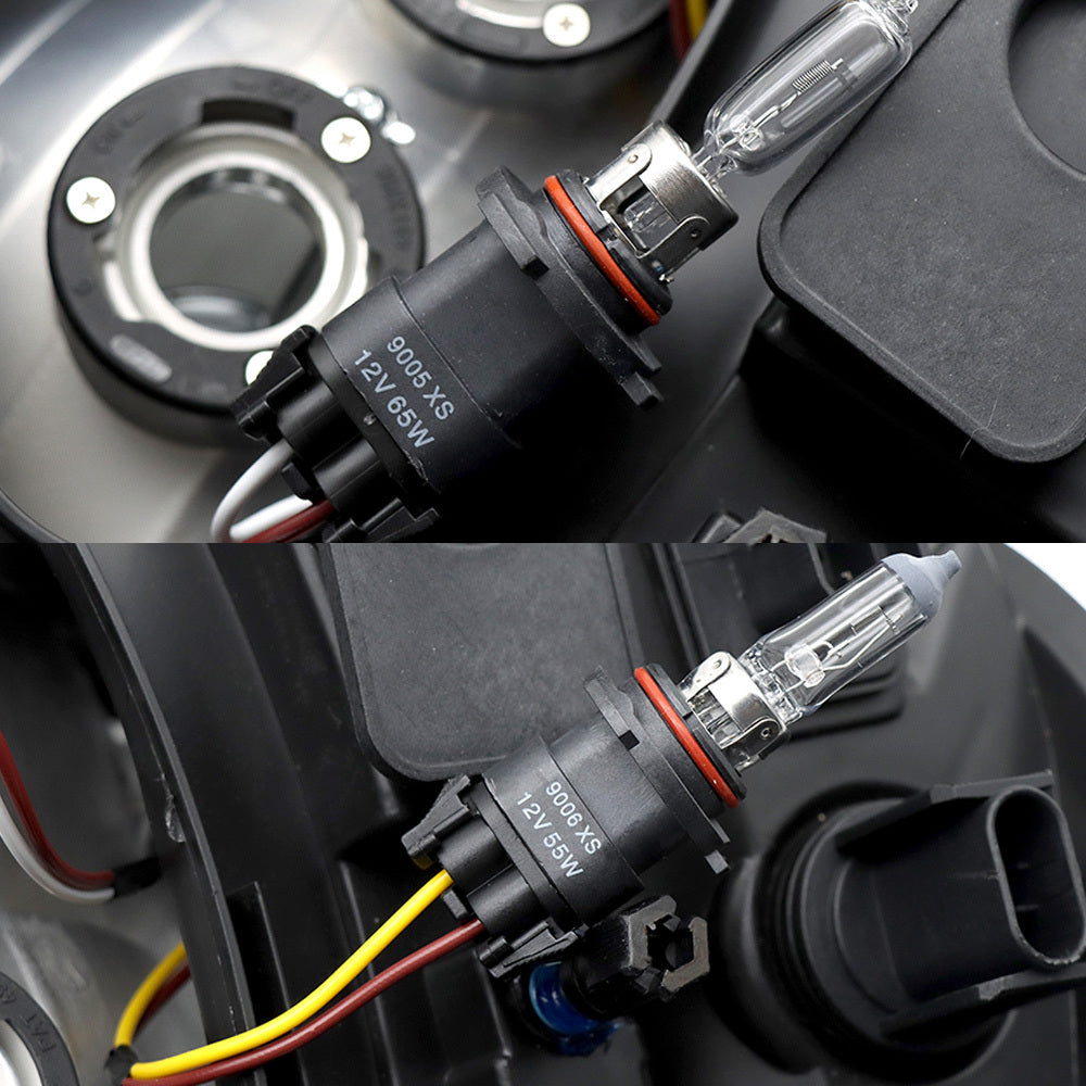 Chrome Halogen Headlights Assembly Compatible With Freightliner Columbia2004-2017 Driver Side,Left Light