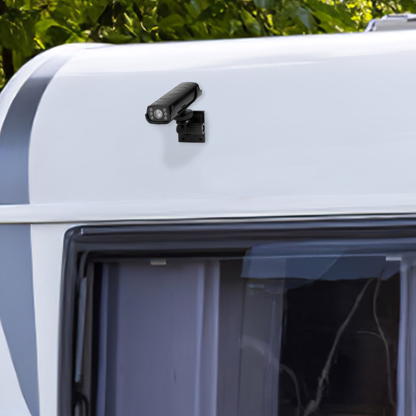 1Pc Wireless Camera Reverse Hitch Guide Camera Vehicle Backup Rechargeable Camera With Flexible Adhesive Base Night Vision For Car RVs Trailer Truck