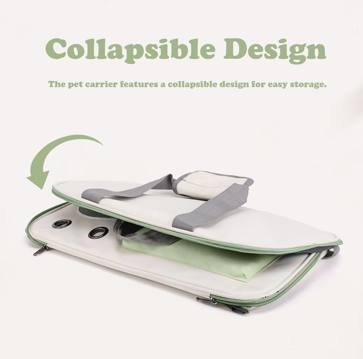 Portable And Lightweight Pet Travel Large Capacity Breathable Shoulder Backpack Cat Bag